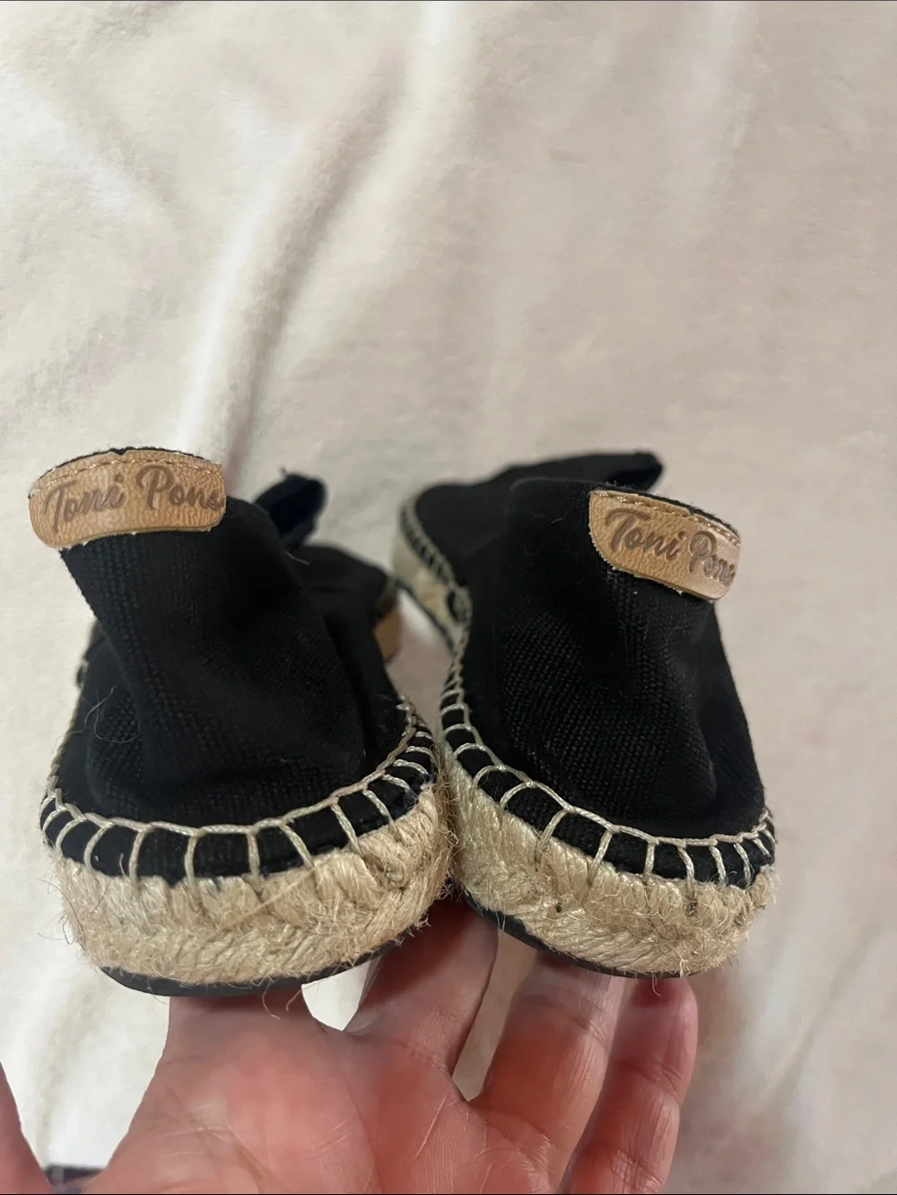 Men’s Toni Pons Black Espadrille-Spain
